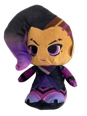 Funko Overwatch Sombra Plush Purple Gamer Collectible 8 Inch Toy